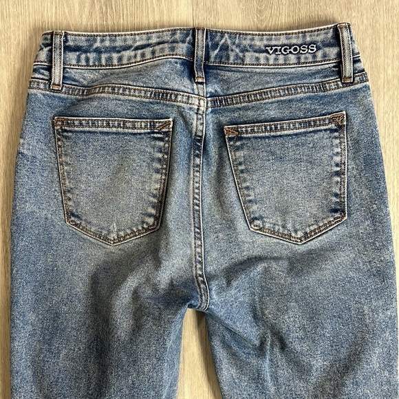 Vigoss • Stevie cropped straight leg distressed jeans - Picture 4 of 8